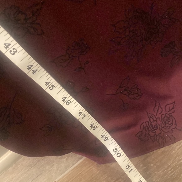 Maroon purple long dress - Picture 8 of 8